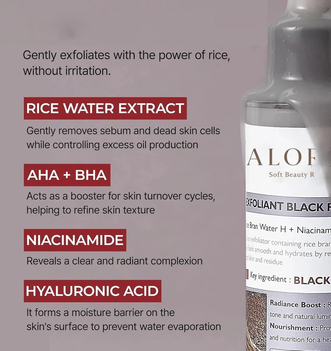 Aloria Rice Peel Serum Ampoule™ - Image 3