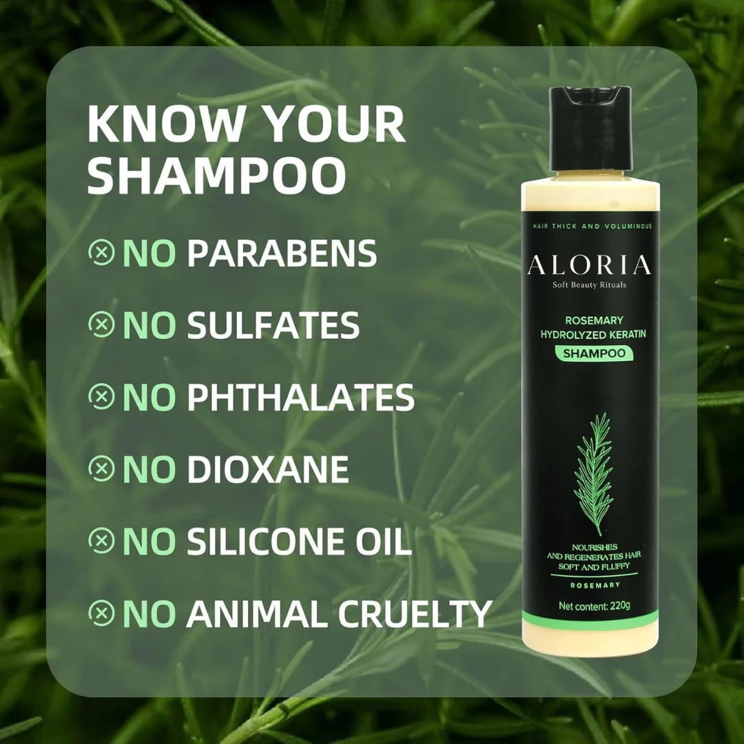 Organic Rosemary Hair Growth Shampoo - Image 4
