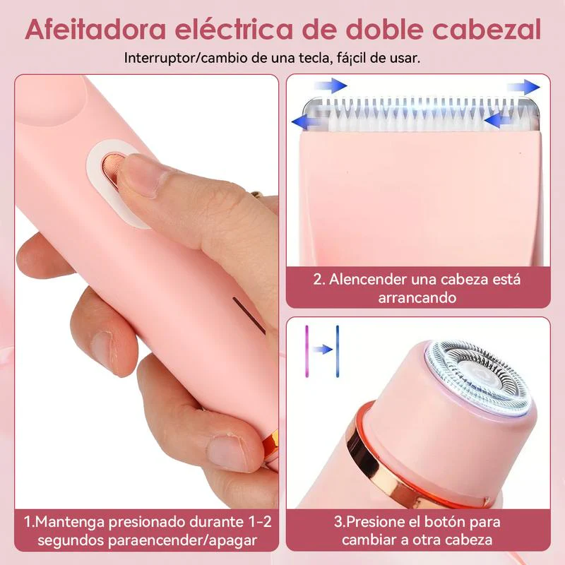 Aloria Dual Head Shaver - Image 3